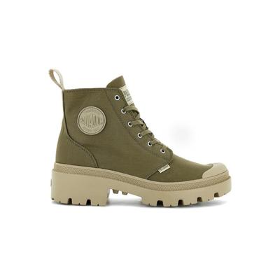 Pallabase Twill Boots Textile Green