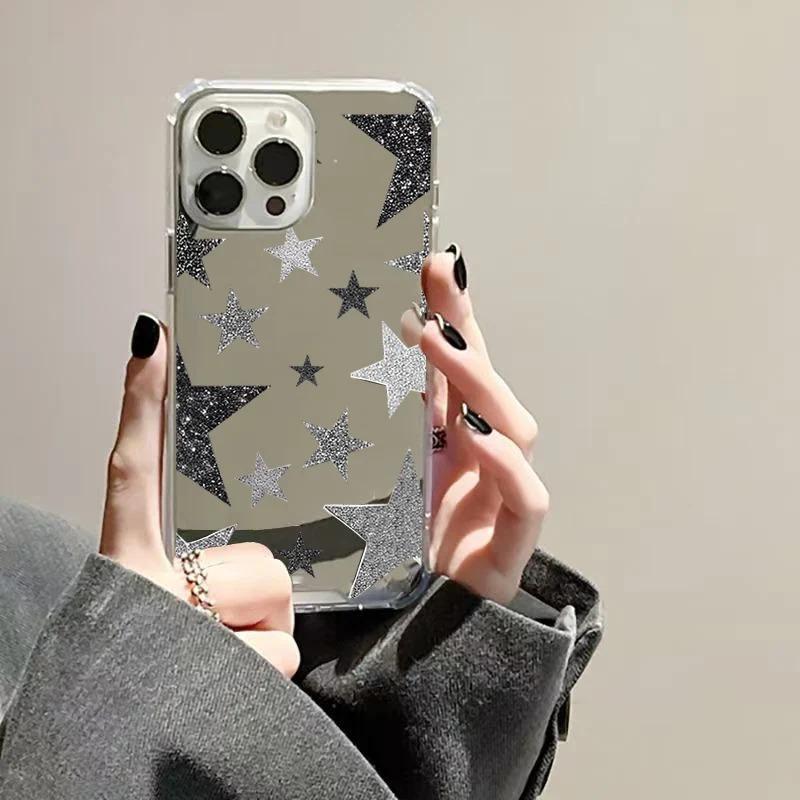 Shining Star Pattern Phone Case For iphone 17 Air 16 Pro Max 15 14 13 12 Pro Plus X XR XS MAX 8 7 Plus Cover
