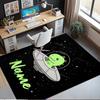 Custom Name Dinosaur Printed Carpet,Rug for Office Chair Living Room Bedroom Kitchen Room Decor Gifts.