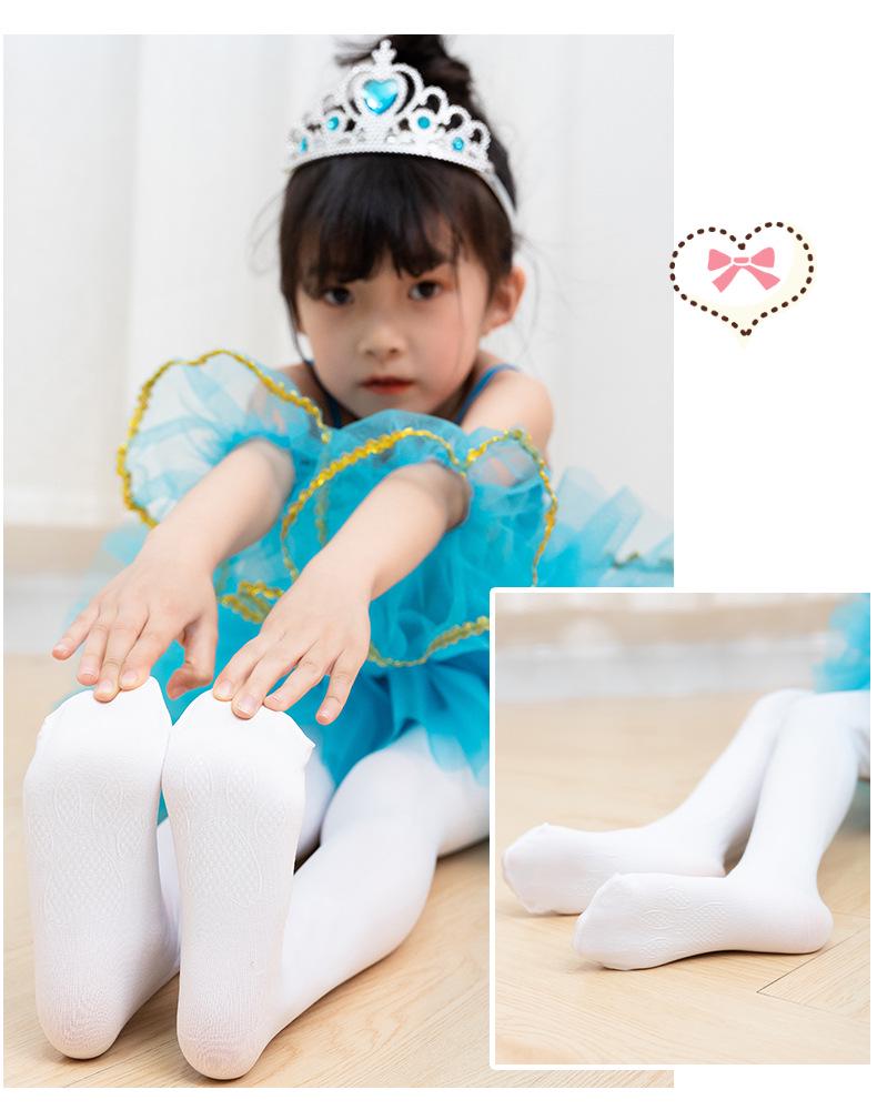 Plus Size Non-Slip Dance Socks for Spring/Summer - White