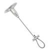 Cuerda de Soporte Ajustable para Barra de Cortina de Ducha Para Barras Curvas/en Forma de L/Cortinas