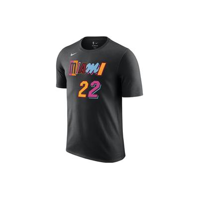 NBA Rundhals Basketball Kurzarm T-Shirt mit Butler Nr. 22 Herren Oberteile Schwarz DA7389-011