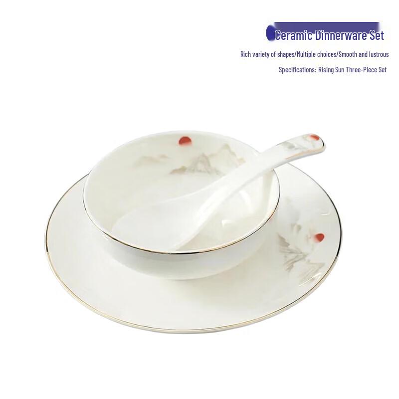 Jing Ling Xin Chinese Ceramic Dinnerware Sets