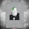 Churchill Punk Graffiti Banksy Street Art Stencil Spray Paint Unisexs T Shirt Various Colours Sizes Vintage Casual