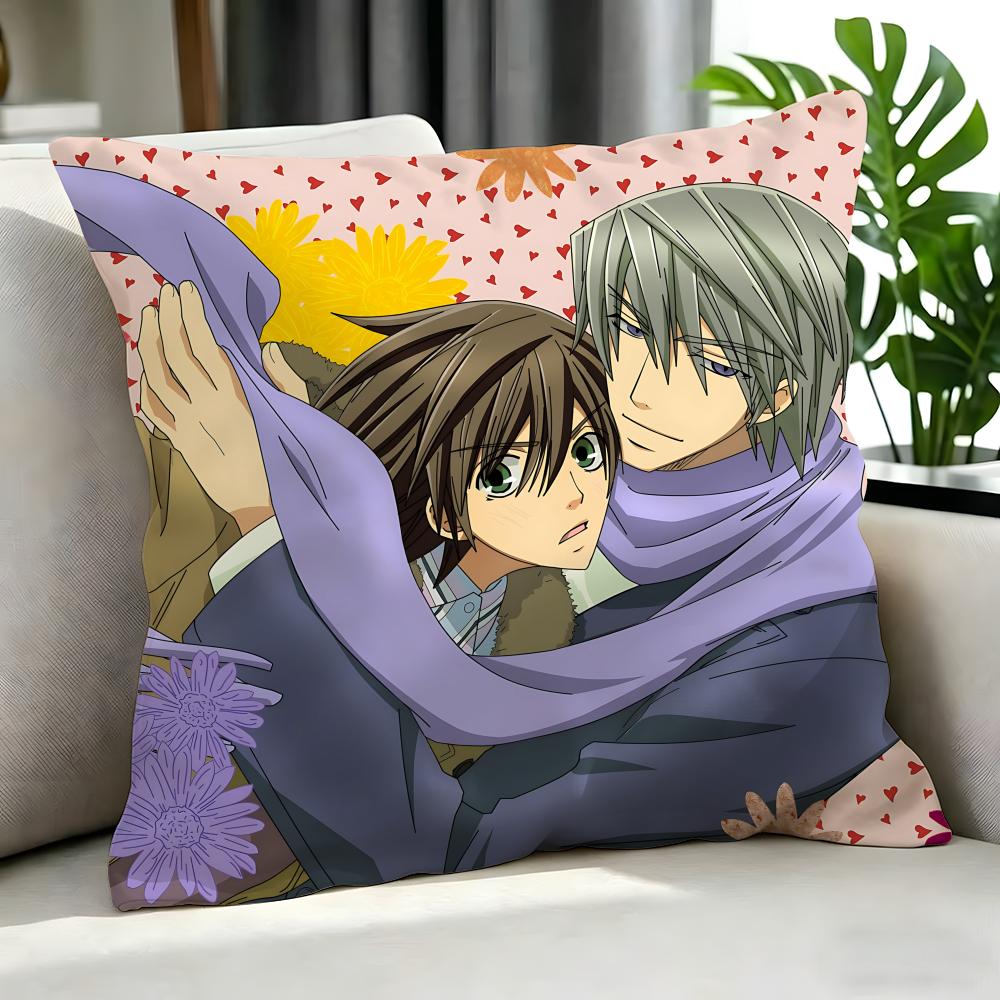 anime Junjou Romantica Cushion Cover Cushion Cover Set Pcs x x x Pillowcase Decorative Sofa Home Decor