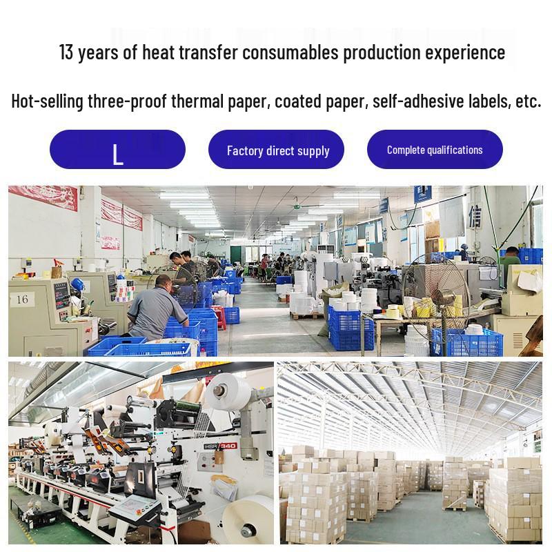Waterproof Thermal Label Paper 100x150 for Barcode Printers - Suitable for E-commerce, Retail, and Supermarket Scalability
