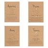 Zodiac Constellation Bracelets Set With Alloy Material For Gift And Collecting