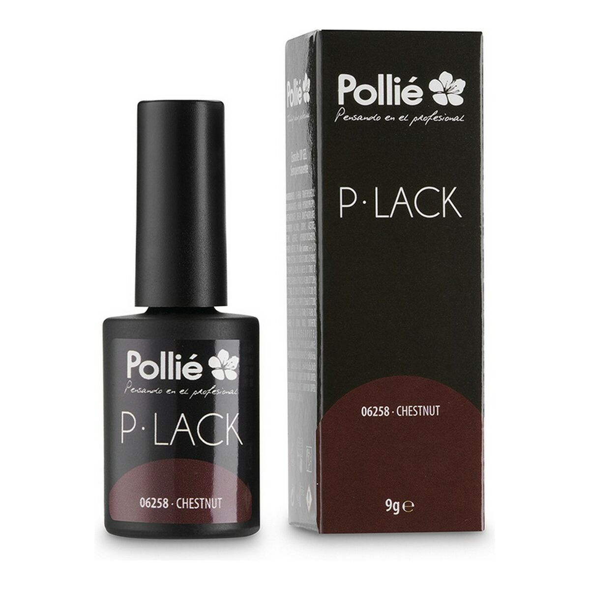 

Полуперманентный лак для ногтей P-Lack Eurostil CHESNUT MS Chesnut (9 гр)