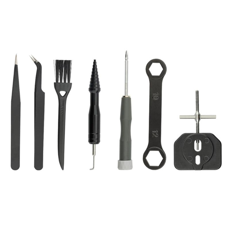 Durability Fishing Reel Repair Tool Set For Maintenance Adjustments With Rusts Resistant Stainless Steel Construction