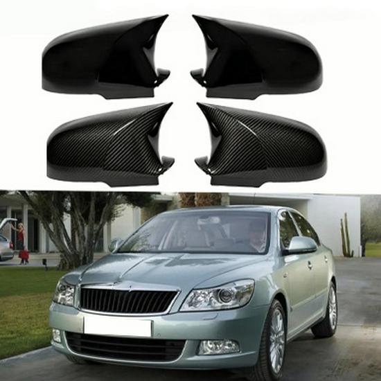 Fits 2010-2013 Skoda Octavia 2 A5 Rearview Mirror Cover Car Exterior Trim
