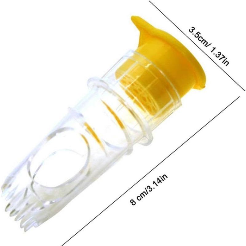 

Portable Lemon Squeezer Plastic Resuable Lightweight Juices Reamer Washable Manual Juices Reamer Built in Filter for Home Travel 1PC：Yellow