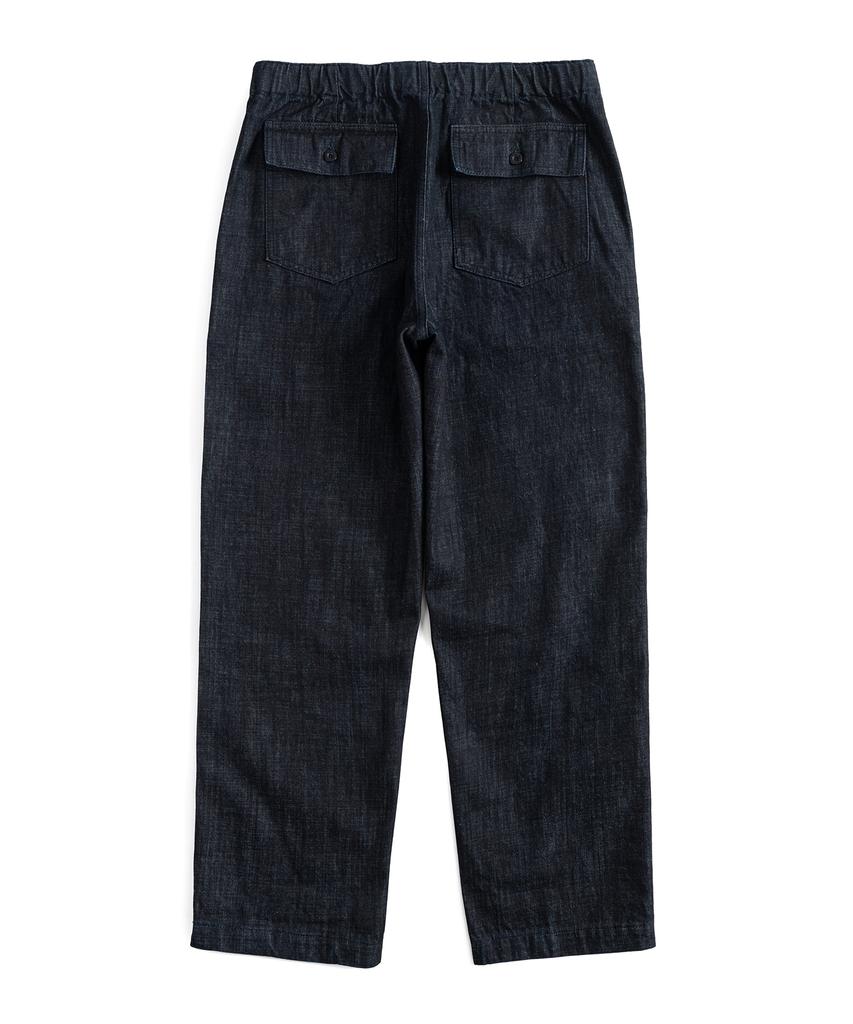 Waildeubeuligseu Bs Belted Fatigue Pants (Denim)