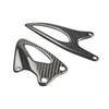 Kohlefaser-Fußpedal & Fersenschutz für Yamaha YZF-R1 / R1M 2020-2025, Motorrad-Fußrastenschutz