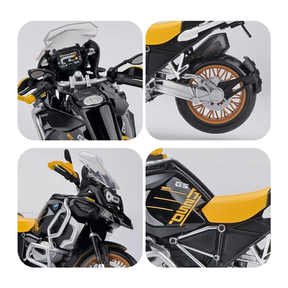 1/12 BMW R1250GS Alloy Racing Motorcycle Model Diecast Metal Toy Street Sports Motorcycle Model Simulation Collection Kids Gifts