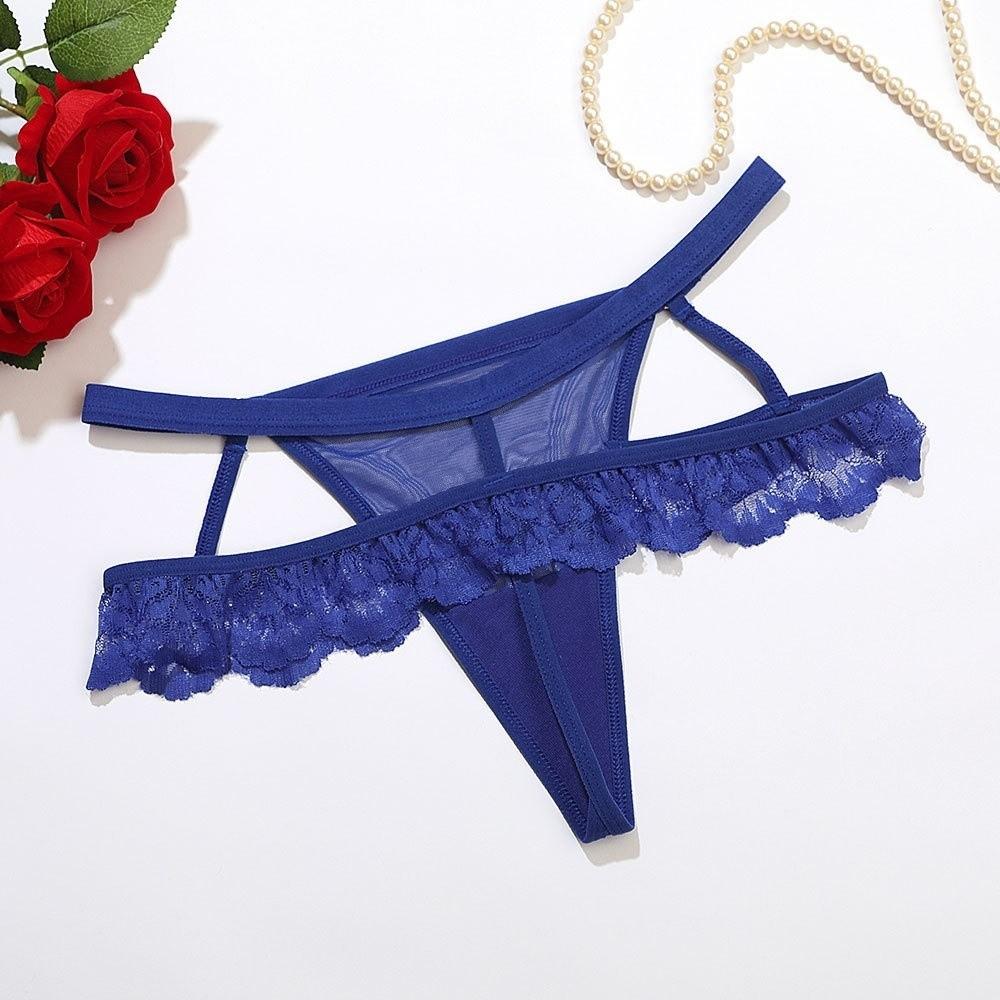 Transparent Underwear for Women Thin Strap Mesh Lace Briefs Thin Lace Panties Lady