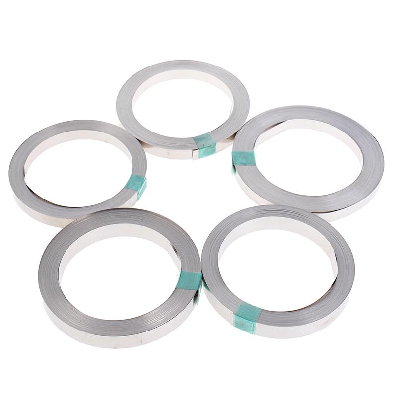 10M 6mm 8mm X 0.1/0.12/0.15 Nickelband für Li 18650 Batterie Schweißpunkt