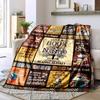 Reading Is My Happy Place Home Customize Your Name Blankets Comfortable Soft And Light Fourseason Multipurpose Blanket Suitable For Picnics Sofas