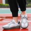 Boys' and Girls' 2026 Casual Wide Toe Leather Sneakers for Spring & Autumn