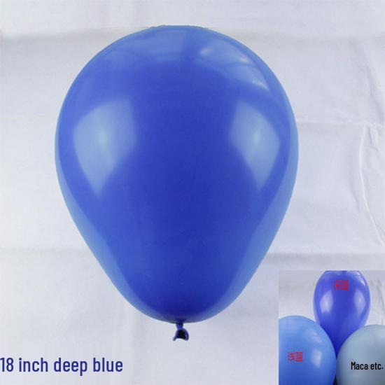 18" Thickened Round Macaron Balloons - 50 Pack for Birthday, Wedding & Party Decor
