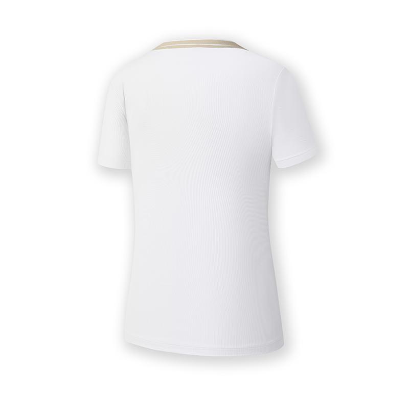 New FILA Golf Series Polo Shirt Women's Jade White A11W525125F-WT