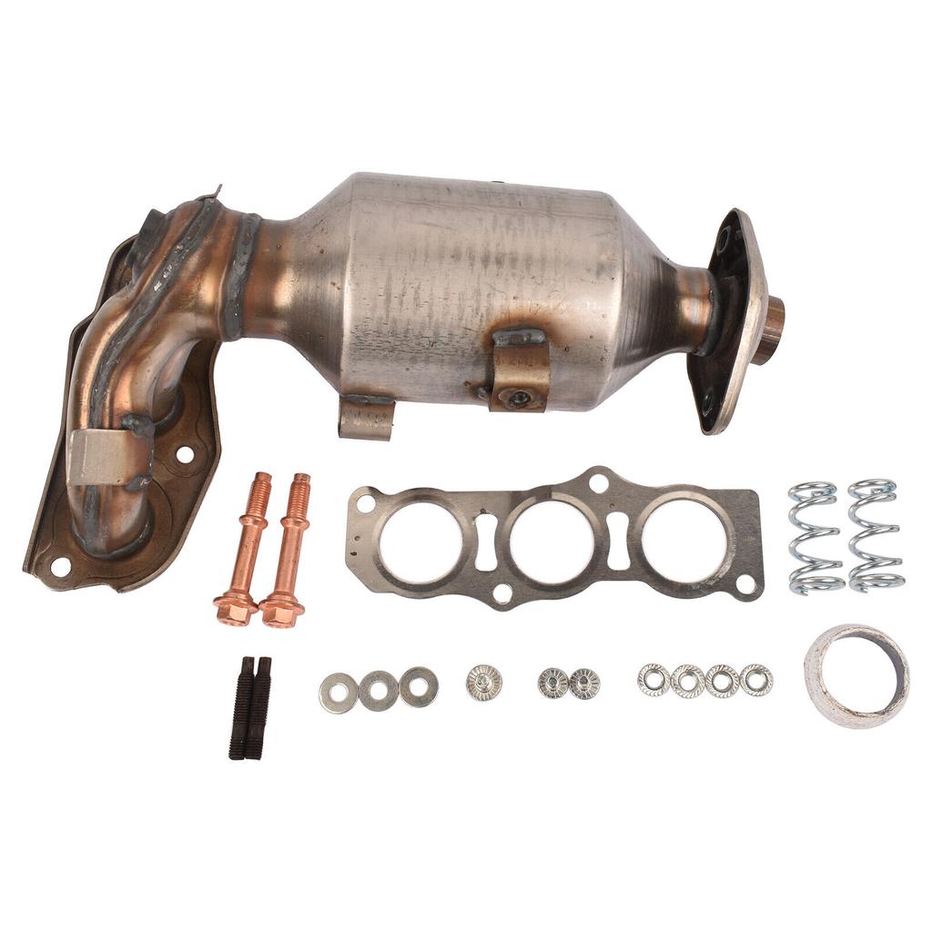 1 set convertizor catalitic cu kit de montare pentru motoarele și piese de motor Toyota Aygo Peugeot 107 2005-2014 0342K8