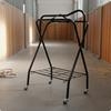 Heavy Duty Saddle Rack Wagon Extra Hooks Tack Organizer for Stable, Barn