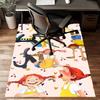 Custom Pippi Longstocking Mat Personalized Name, Polyester Washable Indoor Entryway Rug, Gift for Christmas, Easter, Thanksgiving Day