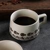 Cupa Ceramică Cupă Apă Cupă cu Mâner pentru Birou Cupă de Uz Casnic pentru Lapte Cupă pentru Băut Cupă pentru Suc Ceașcă de Ceai Stil Japonez