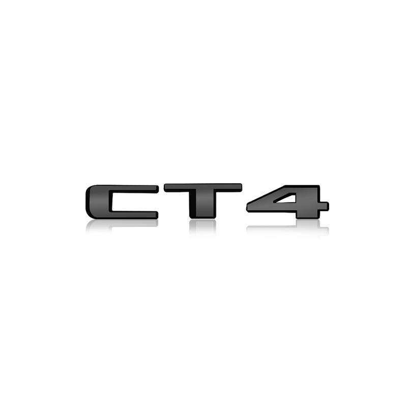 Bright Black Metal Car Rear Trunk Emblem Badge For Cadillac CT4 CT5 CT6 XT4 XT5 XT6 CTS XTS ATS SRX SRX4 ATSL AWD 25T 28T 40T Cnkym77