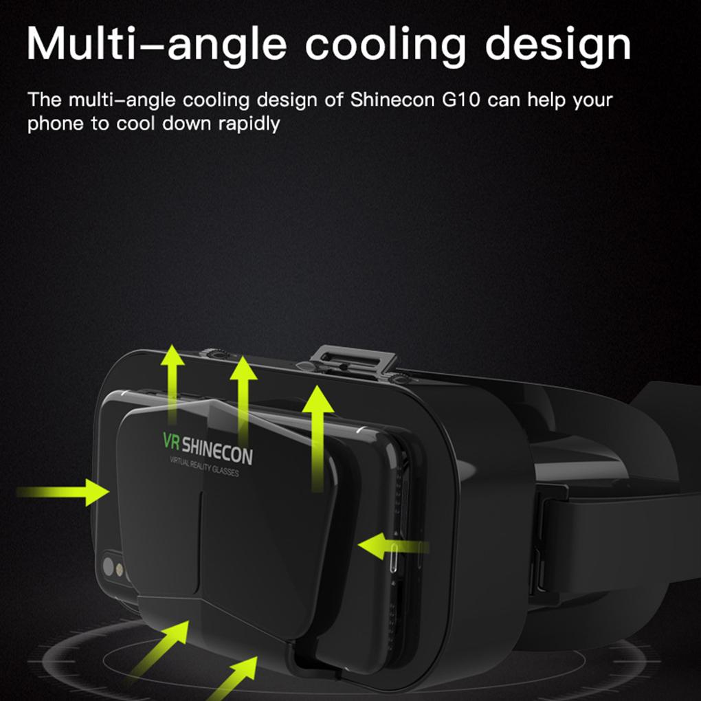 5piece Reality Glasses 3D Virtual Helmet Phone Headset VR Distinctive Technology Virtual Reality VR