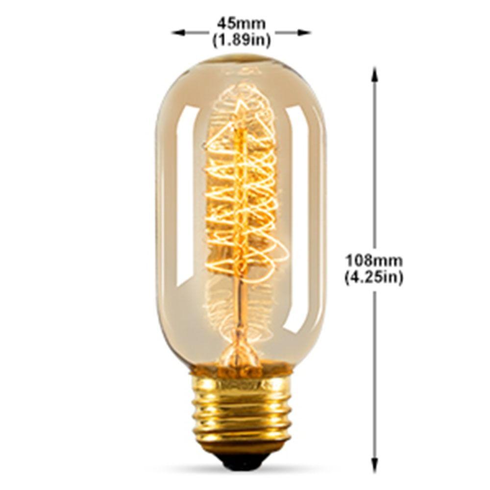 4pcs Long Lasting Edison Bulb Energy Saving Vintage Lamp Incandescent Filament Bulb  Indoor Lighting