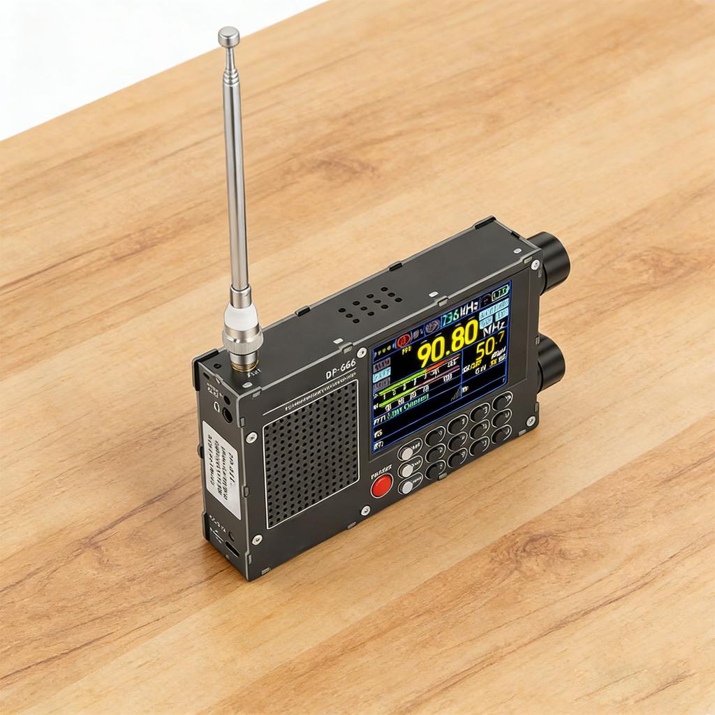Full Band Radio FM LW MW SW 2.8 Inch     High Sensitivity Handheld Radio for Travel Outdoor Exploration