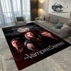 The Vampire Diaries Damon salvatore print carpet Yoga mat area rug room decor door mat Non -slip carpet kawaii rug Birthday Gift