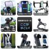 Bicycle Smartphone Motorcycle Smartphone Phone Holder with Instant for Cycling and Road Bikes Holder, Stand, Lock, 360-Degree Rotation, (Red)