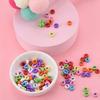 100-500PCS Acrylic Colorful Number Beads Round Flat Loose Spacer Digital Beads For Jewelry Making Necklace Bracelet Accessories