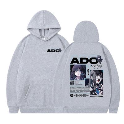 Ado World Tour 2025 Hibana Hoodies Heren Dames Kleding Mode Harajuku Sweatshirts Winter Vintage Esthetiek Streetwear Pullover
