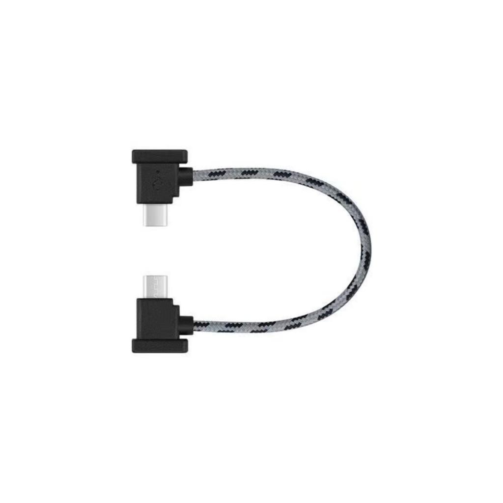 Right Angled USB C to USB 5Pin Adapter Cable 90 Degree L Shape for Mini 2/Air 2 UAV Controllers and Smartphones