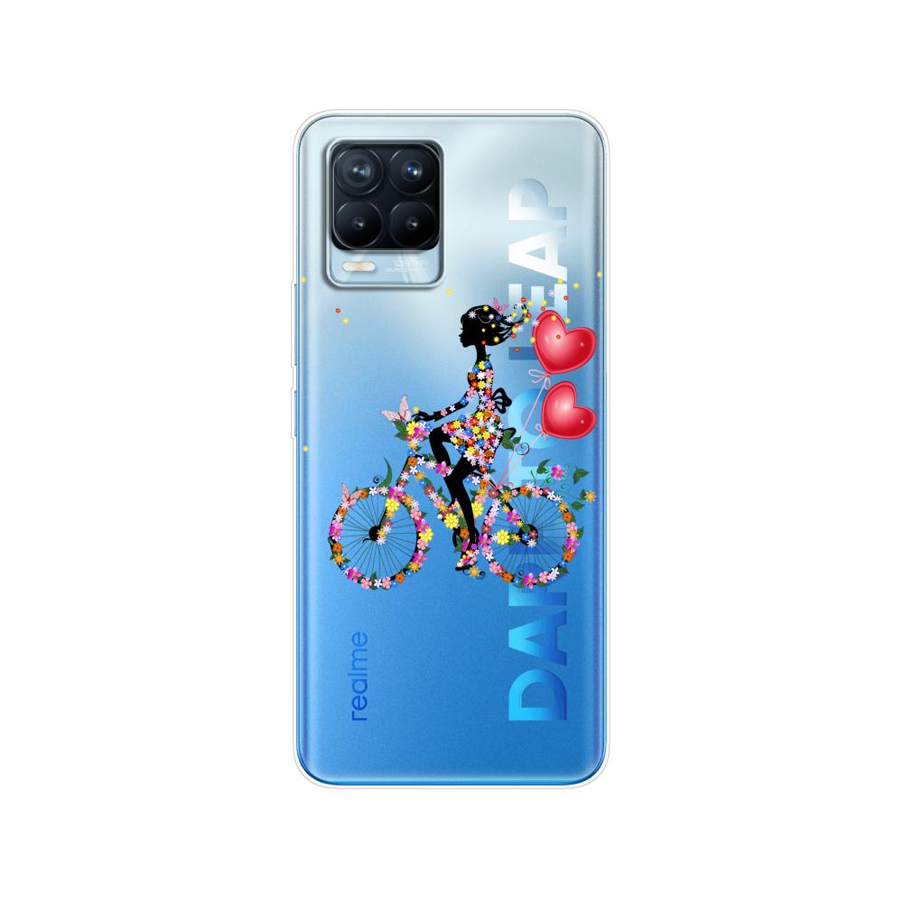 For Realme 8 Case 6.4" Soft Silicon TPU Back For Realme 8 Pro OPPO Realme8 4G RMX3085 Phone Cover Coque Capa Funda Bumper Bag