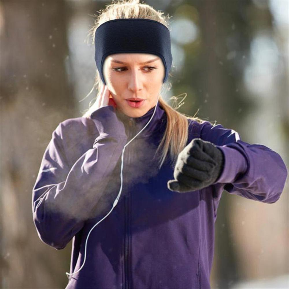 1PC Ear Warmer Running Headbands Winter Windproof Ponytail Headbands Head Wraps Sport Earmuff for Women Outdoor Sports