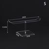 Clear Headband Holder Rack Acrylic Detachable Necklace Bracelet Display Stand Hair Accessory Bar Durable For Hairband Organizer