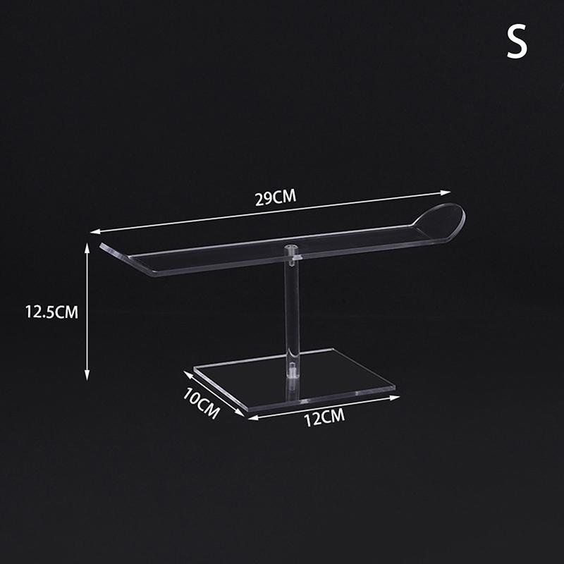 Clear Headband Holder Rack Acrylic Detachable Necklace Bracelet Display Stand Hair Accessory Bar Durable For Hairband Organizer