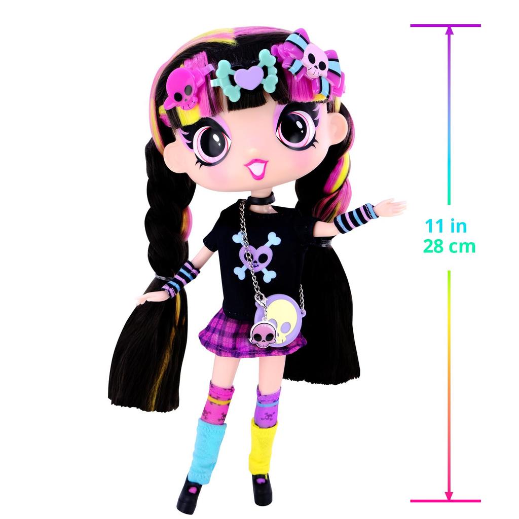 Decora Fashion Girlz Doll 11 inch - Decora + Luna  Set of 2 Fashion Dolls  Set of 2 Colorful Dolls  Wonderful Package Set of Doll Clothes, Doll &