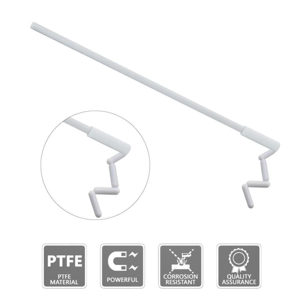 15-40cm Length Optional Magnetic Bar Retriever White Stirring Bar Retriever Corrosive Environments