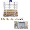 Hot Melt Insert Brass Nuts Assortment Kit for 3D Printing Injection Molding