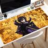 Anime podložka pod myš HD tisk Code Geass Kancelářský počítačový stůl Podložka Velká herní podložka pod klávesnici Protiskluzová herní podložka pod myš Dekorativní koberec