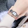 Fashion Ladies Watch Square Dial Watch Femininity Metal Strap Personalized Watch