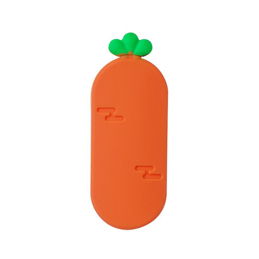 

Silicone Shower Head Holder Suction Cup Adjustable Shower Head Fixed Base Shelf Punch Free Carrot Shaped Showerhead Storage Rack