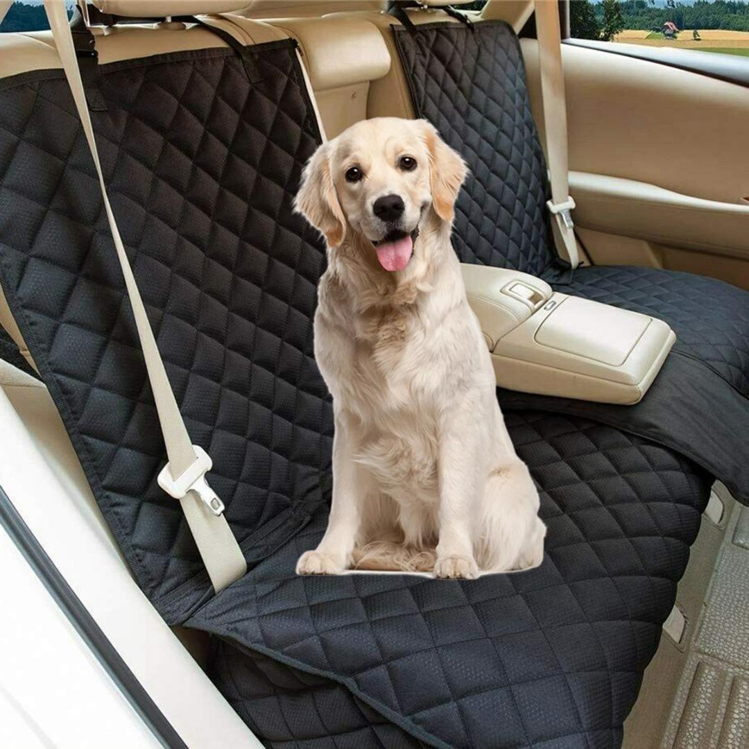 

Чохол для заднього сидіння автомобіля Домашня тварина Собака Кішка Підлокітник Килимок Ремінь безпеки Автозахист