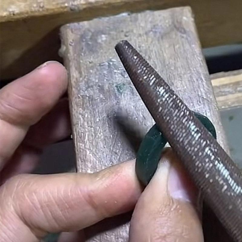 Compact Double sided File Candle Shaping and Trimming Tools Double-Ended Trimming Carving File with Comfortable Grip