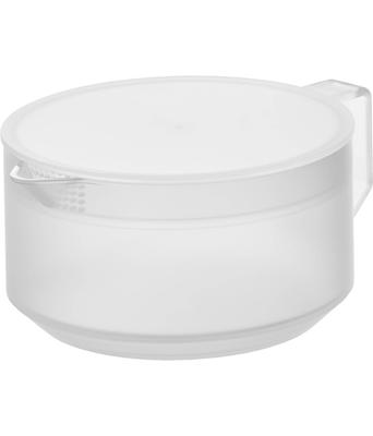 Yamazaki Tower X X Dishwasher and Microwave Easy To Lid and Tea Strainer Product Number 1672 Teapot, White, W13.2 D17.6 H7.9cm (including Handle),